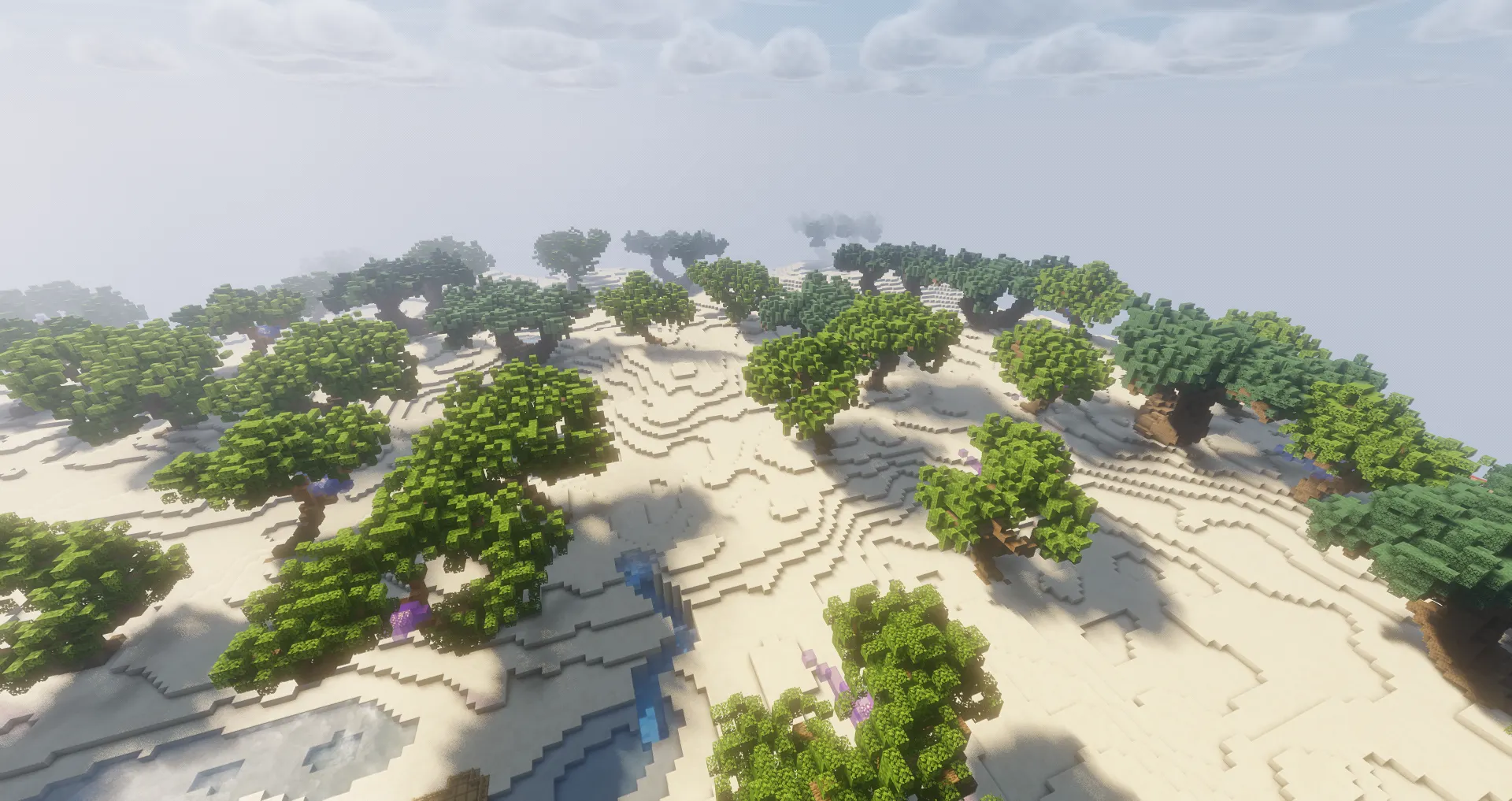 Beach Desert Map Banner